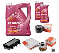 MAHLE Controllo Set 7L MANNOL 5W-40 Extreme Per Renault Kangoo Express D 65