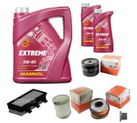 MAHLE Controllo Set 7L MANNOL 5W-40 Extreme Per Renault Kangoo Express D 65