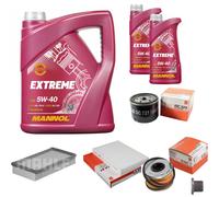 MAHLE Controllo Set 7L MANNOL 5W-40 Extreme Per Renault Kangoo Express D 65