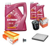 MAHLE Controllo Set 7L MANNOL 5W-40 Extreme Per Rover 25 1.4 16V MG