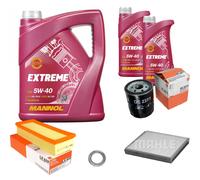 MAHLE Controllo Set 7L MANNOL 5W-40 Extreme Per Rover 25 1.4 16V Streetwise