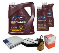 Mahle Controllo Set 7L mannol Ceramica 5W-30 per Honda Cr-V III 2.2i-CTDI