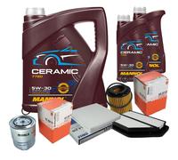 Mahle Controllo Set 7L mannol Ceramica 5W-30 per Honda Cr-V III 2.2i-CTDI 4WD