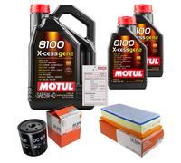 MAHLE Controllo Set 7L MOTUL 8100 X-CESS 5W-40 Per Citroën C5 II Break 2.2