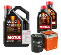 MAHLE Controllo Set 7L MOTUL 8100 X-CESS 5W-40 Per Mitsubishi Mirage/Space