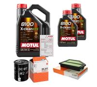MAHLE Controllo Set 7L MOTUL 8100 X-CLEAN EFE 5W-30 Per Honda CR-V III