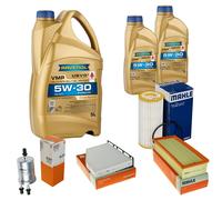 MAHLE Controllo Set 7L RAVENOL 5W-30 per VW Beetle Cabriolet 2.0 TSI Scirocco