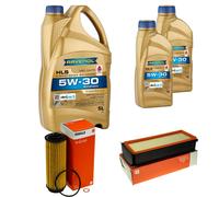 Mahle Controllo Set 7L Ravenol Hls 5W-30 per BMW X4 G02 xDrive30d