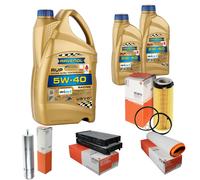 Mahle Controllo Set 7L RAVENOL Racing Ultra 5W-40 Per BMW X5 E70 xDrive30d