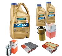 Mahle Controllo Set 7L Ravenol SMP 5W-30 per VW New Beetle