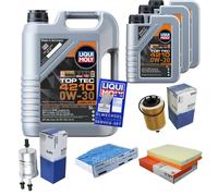Mahle Controllo Set 8 L Additivo Liqui Moly Top . Tec 4210 0W-30 per Audi Tt 3.2