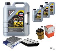 MAHLE Controllo Set 8 L LIQUI MOLY 5W-40 4100 TOP TEC Per Honda CR-V III