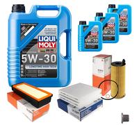 Mahle Controllo Set 8 L Liqui Moly da Molto Tempo 5W-30 per BMW X3 xDrive30d X4