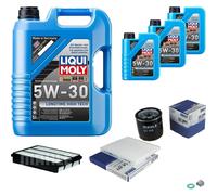 Mahle Controllo Set 8 L Liqui Moly da Molto Tempo 5W-30 per Toyota Terra