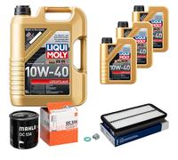 MAHLE Controllo Set 8 L Liqui Moly Leichtlauf 10W-40 Per Toyota MR 2 II 2.0