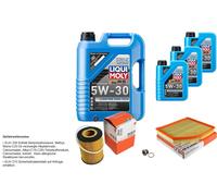 MAHLE Controllo Set 8 L Liqui Moly Longtime 5W-30 Per BMW 6er 645 Ci