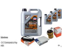 Mahle Controllo Set 8 L Liqui Moly Top Tec 4200 5W-30 per Honda Cr-V III