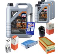 MAHLE Controllo Set 8 L Liqui Moly Top Tec 4210 0W-30 Per Audi A3 Sportback