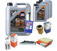 MAHLE Controllo Set 8 L Liqui Moly Top Tec 4210 0W-30 Per Audi A3 Sportback