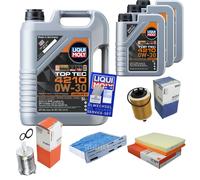 MAHLE Controllo Set 8 L Liqui Moly Top Tec 4210 0W-30 Per Audi A3 Sportback