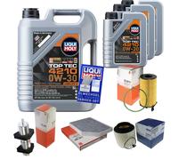 MAHLE Controllo Set 8 L Liqui Moly Top Tec 4210 0W-30 Per Audi A4 Avant 3.0