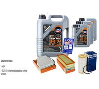 Mahle Controllo Set 8 L Liqui Moly Top Tec 4210 0W-30 per Audi Q3 2.0