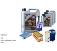 MAHLE Controllo Set 8 L Liqui Moly Top Tec 4210 0W-30 Per Audi Q3 2.0 TFSI