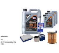 Mahle Controllo Set 8 L Liqui Moly Top Tec 4210 0W-30 per Audi Q5 40