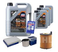 MAHLE Controllo Set 8 L Liqui Moly Top Tec 4210 0W-30 Per Audi Q5 40 TDI