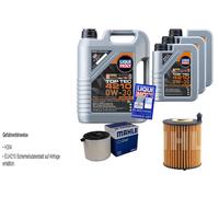 Mahle Controllo Set 8 L Liqui Moly Top Tec 4210 0W-30 per Audi Q5 40 Tdi