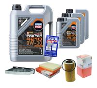 Mahle Controllo Set 8 L Liqui Moly Top Tec 4210 0W-30 per Audi Tt 2.0