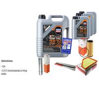 MAHLE Controllo Set 8 L Liqui Moly Top Tec 4210 0W-30 Per BMW 1Er 118D 120D