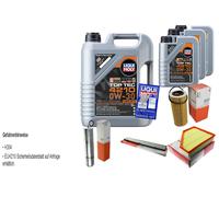 MAHLE Controllo set 8 L Liqui Moly Top Tec 4210 0W-30 per BMW 3 Touring