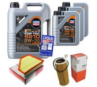 MAHLE Controllo set 8 L Liqui Moly Top Tec 4210 0W-30 per BMW 3 Touring
