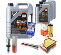MAHLE Controllo set 8 L Liqui Moly Top Tec 4210 0W-30 per BMW 3 Touring