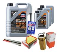 MAHLE Controllo set 8 L Liqui Moly Top Tec 4210 0W-30 per BMW 3 Touring
