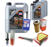 MAHLE Controllo set 8 L Liqui Moly Top Tec 4210 0W-30 per BMW 3 Touring