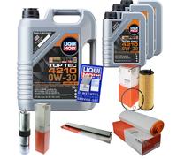 MAHLE Controllo Set 8 L Liqui Moly Top Tec 4210 0W-30 Per BMW 3er Touring