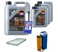MAHLE Controllo set 8 L Liqui Moly Top Tec 4210 0W-30 per Mercedes V-Klasse