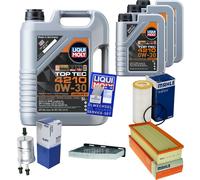 Mahle Controllo Set 8 L Liqui Moly Top Tec 4210 0W-30 per Per VW