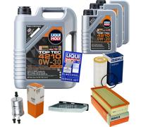 Mahle Controllo Set 8 L Liqui Moly Top Tec 4210 0W-30 per Scarabeo Di VW