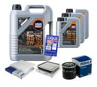 MAHLE Controllo Set 8 L Liqui Moly Top Tec 4210 0W-30 Per Subaru Legacy IV