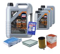 MAHLE Controllo Set 8 L Liqui Moly Top Tec 4210 0W-30 Per VW Caddy Alltrack