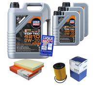 Mahle Controllo Set 8 L Liqui Moly Top Tec 4210 0W-30 per VW Cc 3.6