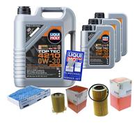 Mahle Controllo Set 8 L Liqui Moly Top Tec 4210 0W-30 per VW EOS 2.0 FSI