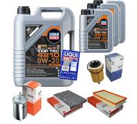 MAHLE Controllo Set 8 L Liqui Moly Top Tec 4210 0W-30 Per VW Golf IV 2.3 V5