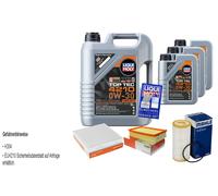 Mahle Controllo Set 8 L Liqui Moly Top Tec 4210 0W-30 per VW Golf VII 2.0