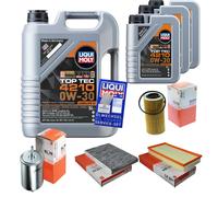 MAHLE Controllo Set 8 L Liqui Moly Top Tec 4210 0W-30 Per VW New Beetle 2.5