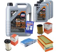 MAHLE Controllo Set 8 L Liqui Moly Top Tec 4210 0W-30 Per VW Tiguan 2.0 TDI