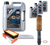 MAHLE Controllo Set 8 L Liqui Moly Top Tec 4600 5W-30 Per BMW X4 xDrive30d